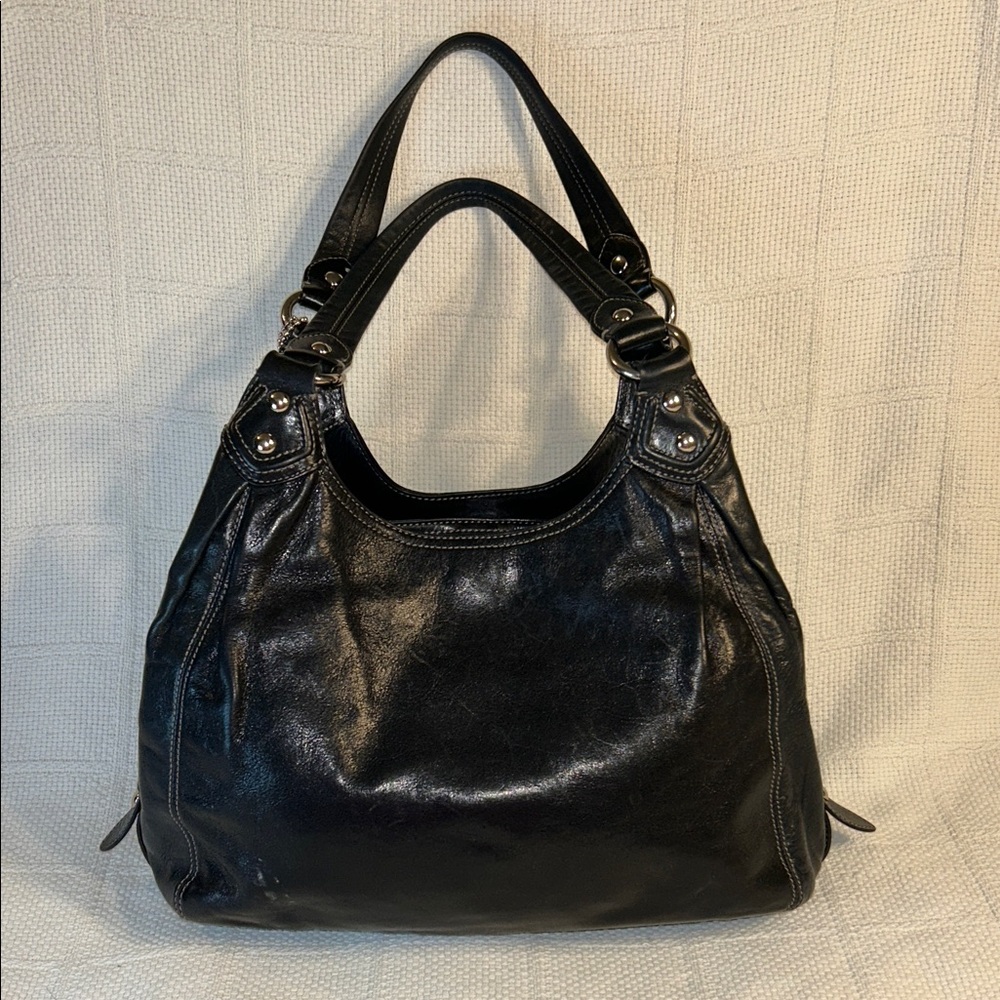 Coach Black Shoulder Bag - Picture 2 of 12